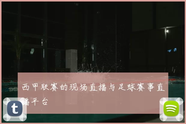 西甲联赛的现场直播与足球赛事直播平台